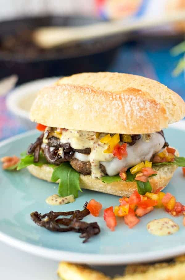 Burger-Mania: Burger mit Lamm und Baguette