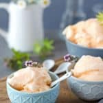 Granita Siciliana mit Guantalup Melone. Frisch, lecker, kalorienarm. Recipe also in english!