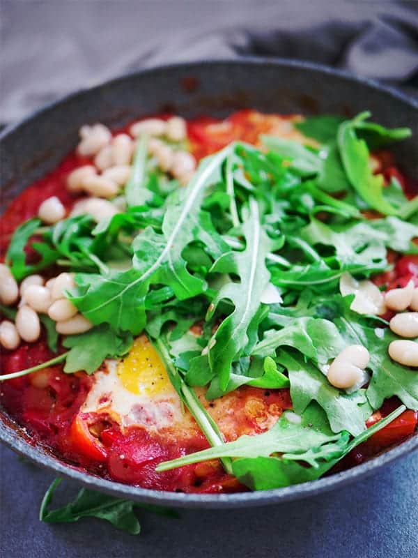 Mein Liebstes Vegetarisches Fitness Rezept Shakshuka Eine Prise Lecker