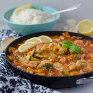 Leckeres mediterranes Fischragout. Absolut kalorienarm und null Weight Watchers Smartpoints. www.einepriselecker.de