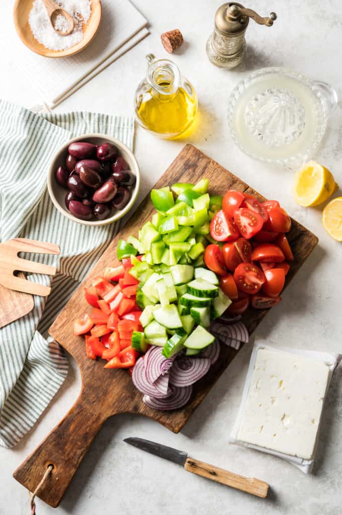 Griechischer Salat: So machst du ihn wie in Griechenland - Eine Prise ...