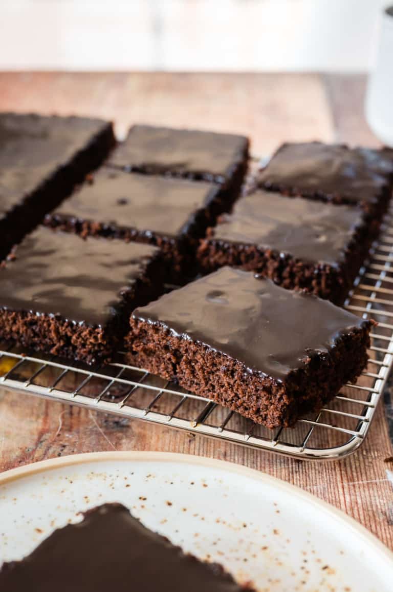 Super saftiger Schokoladenkuchen direkt vom Blech - Eine Prise Lecker