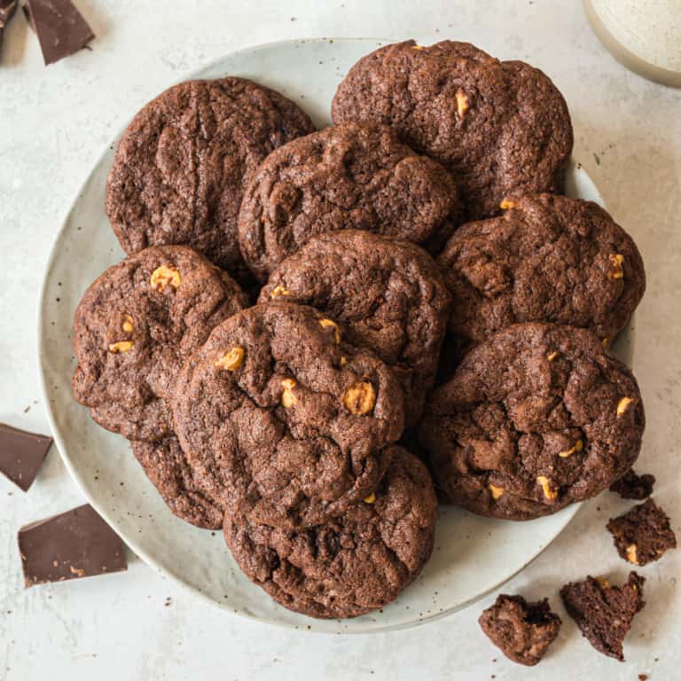 Super leckere und einfache Chocolate Chip Cookies
