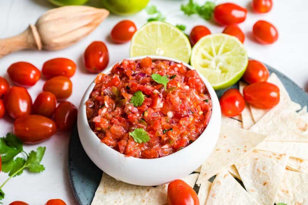 Aromatische mexikanische Salsa Sauce - Eine Prise Lecker